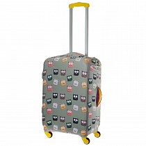 Чехол для чемодана средний Best Bags 1445860 Owl